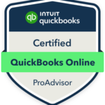 Intuit Certified QuickBooks Online ProAdvisor badge