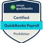 Intuit Certified QuickBooks Payroll ProAdvisor badge