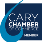 Cary Chamber of Commerce member badge